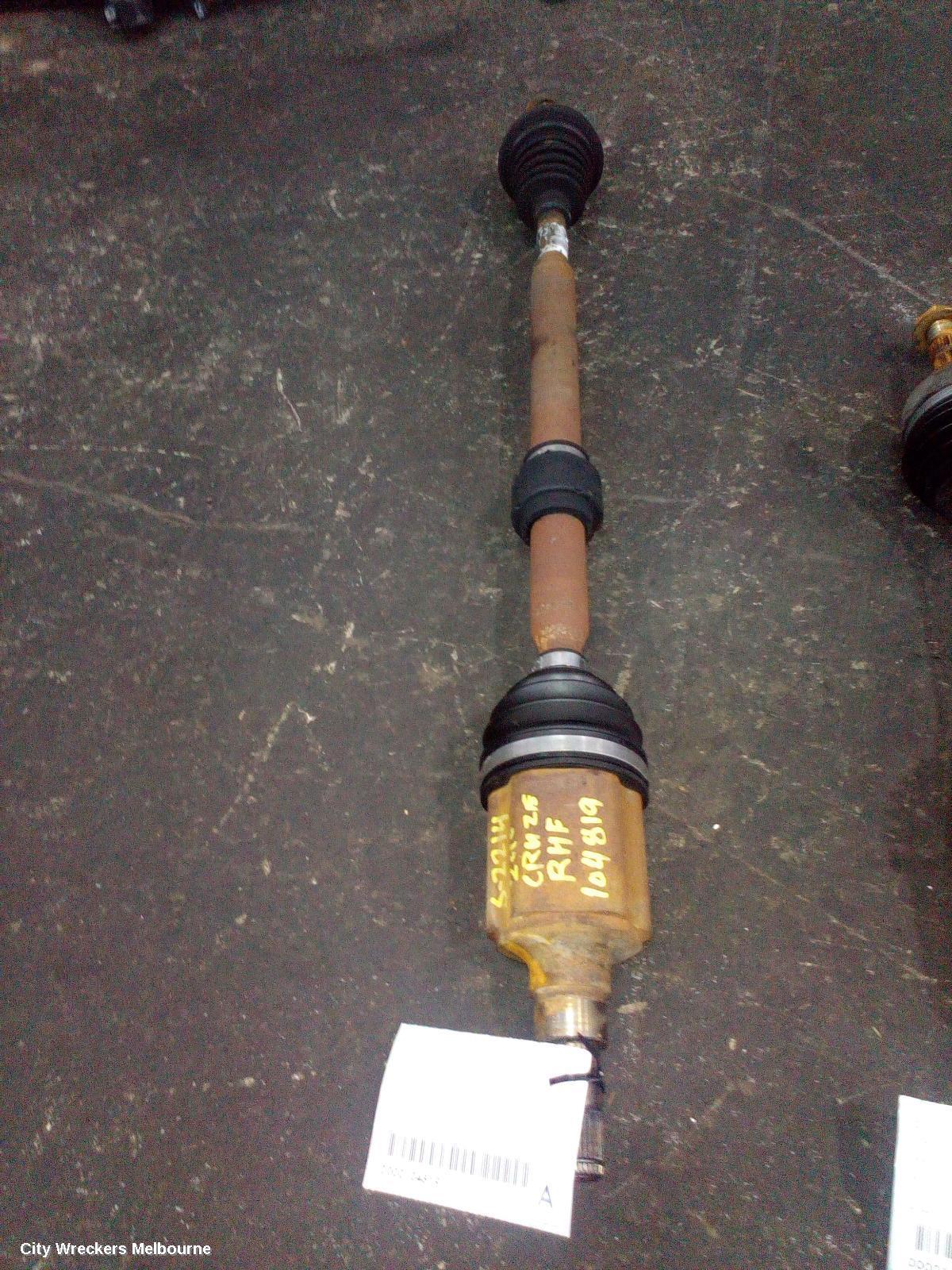 HOLDEN CRUZE 2010 Right Driveshaft