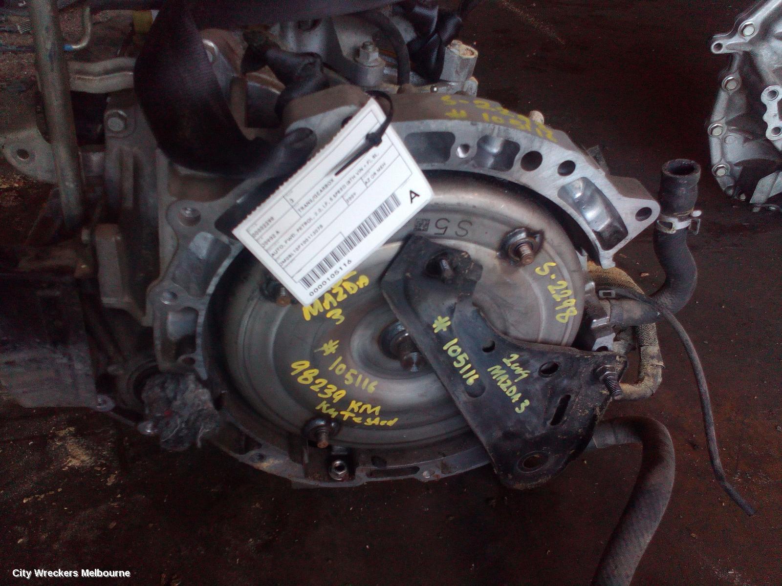 MAZDA 3 2009 Trans/Gearbox