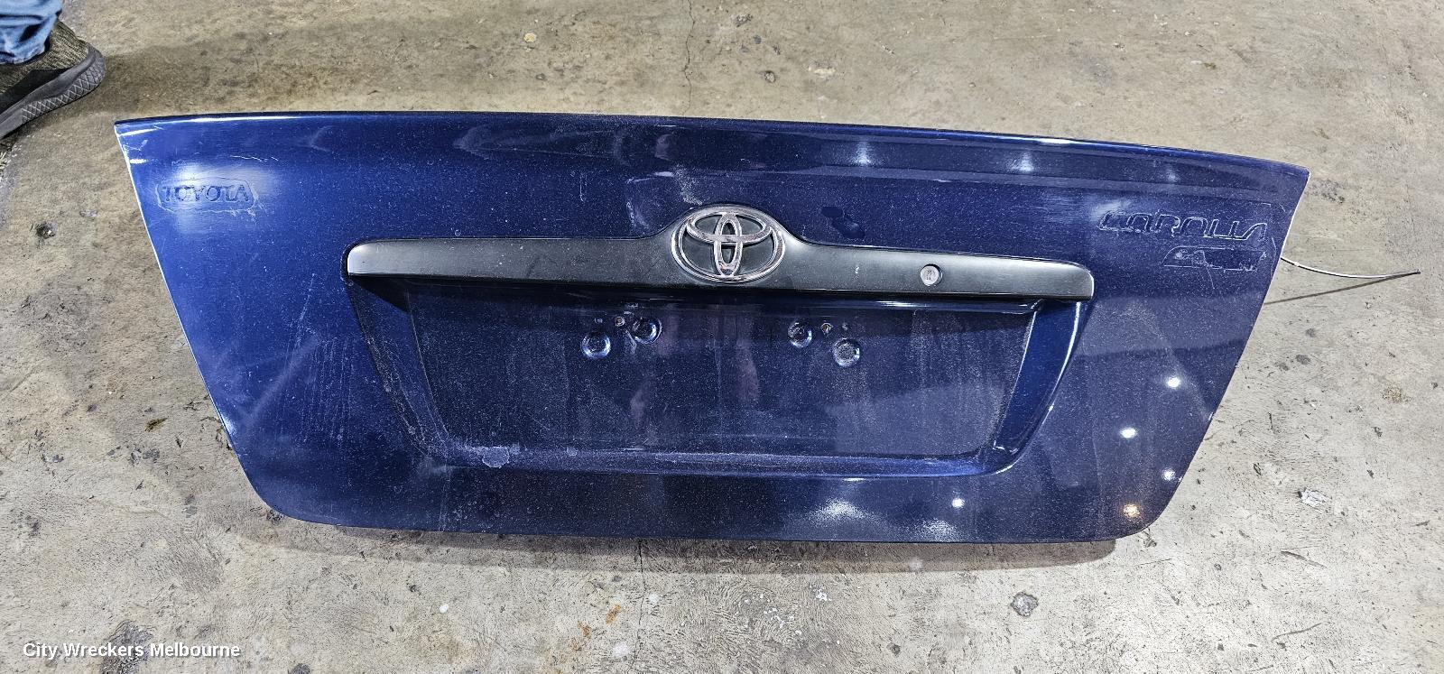 TOYOTA COROLLA 2005 Bootlid/Tailgate