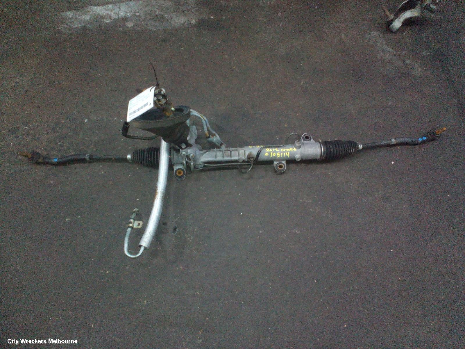 TOYOTA COROLLA 2002 Steering Box/Rack
