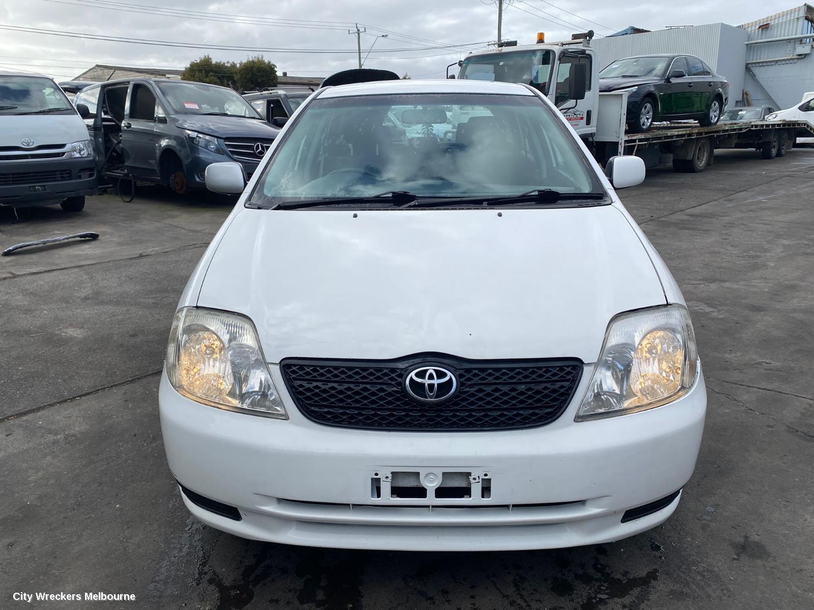 TOYOTA COROLLA 2002 Left Rear Wnd Reg/Motor