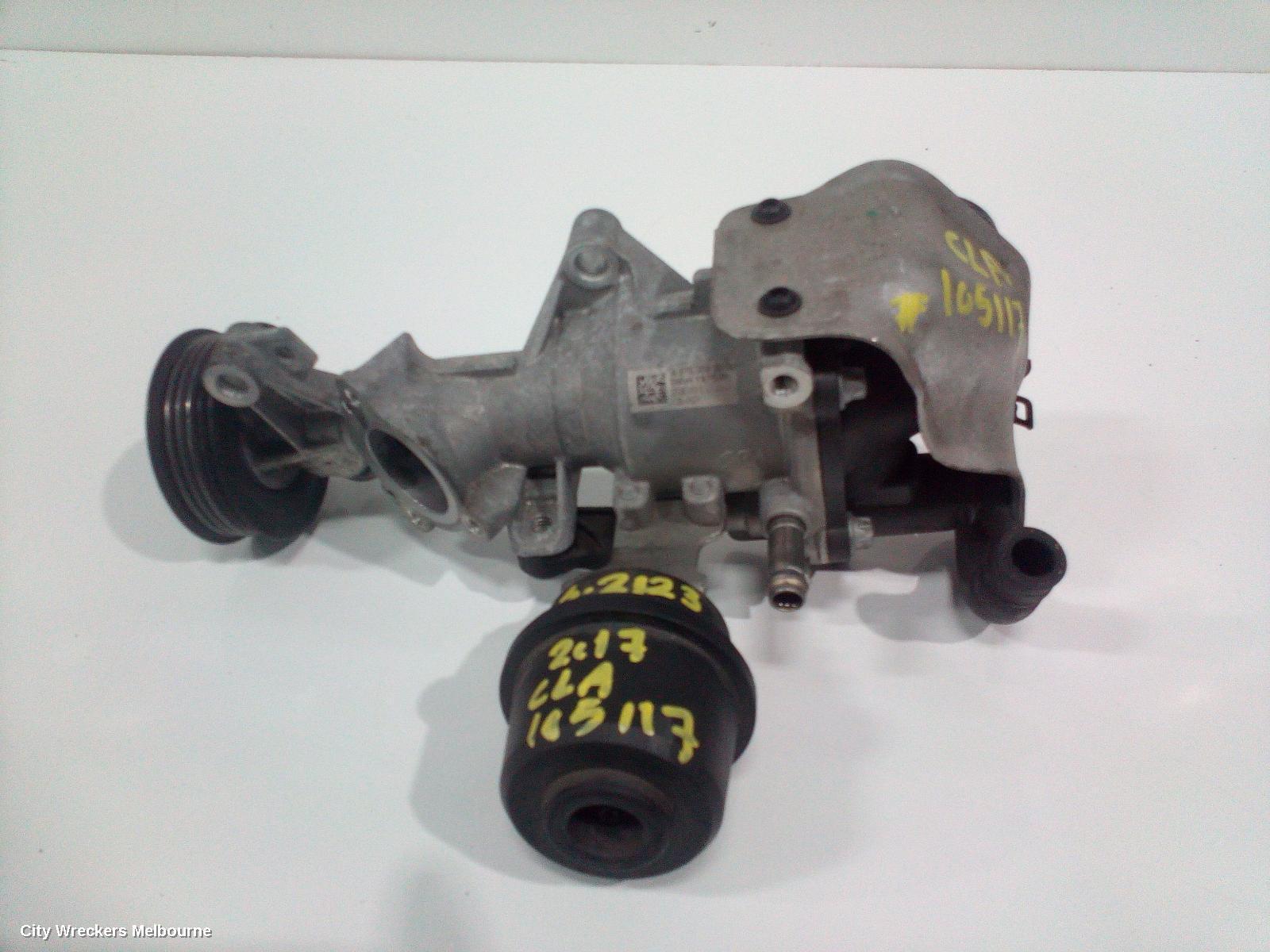 MERCEDES CLA CLASS 2017 Water Pump