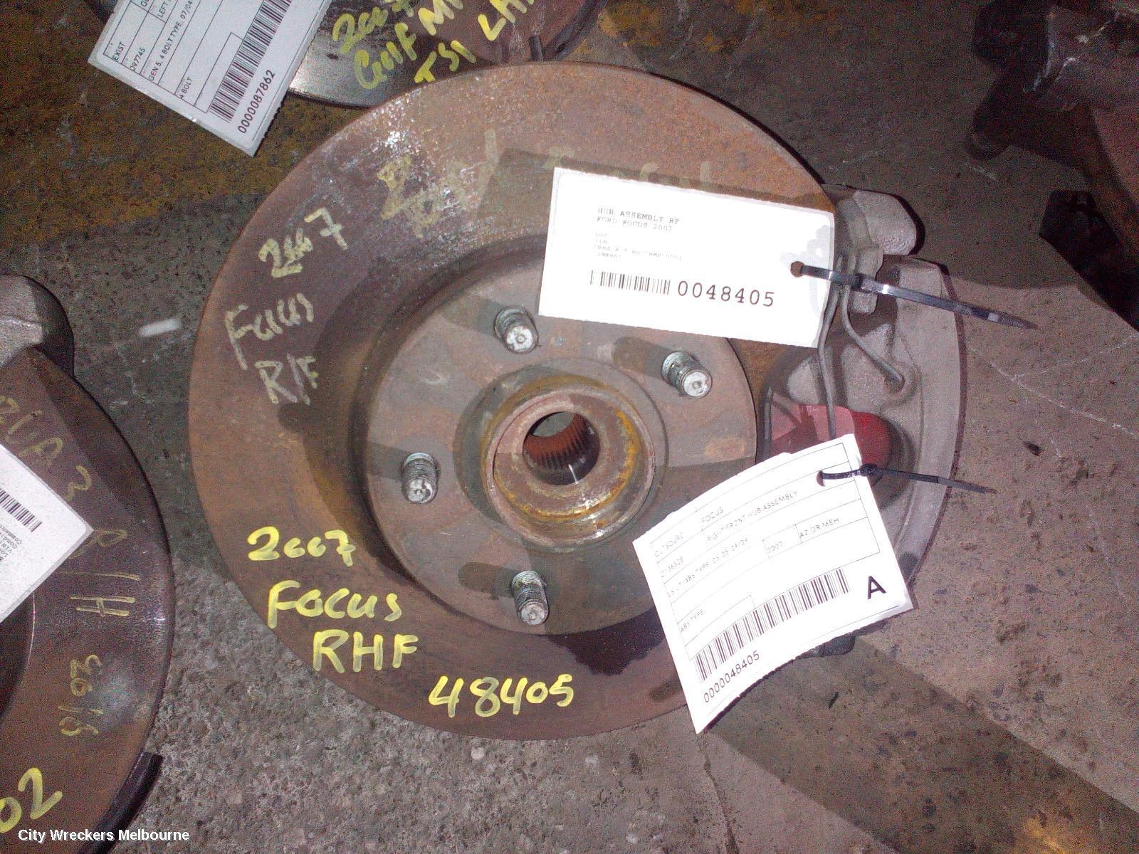 FORD FOCUS 2007 Right Front Hub Assembly