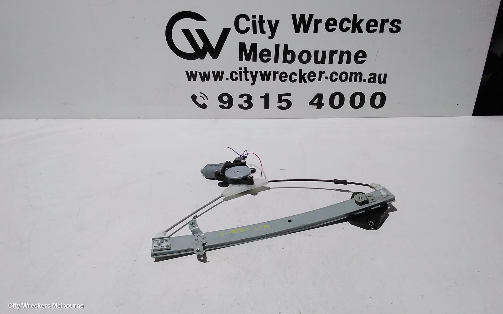 SUBARU LIBERTY 2010 Left Rear Wnd Reg/Motor