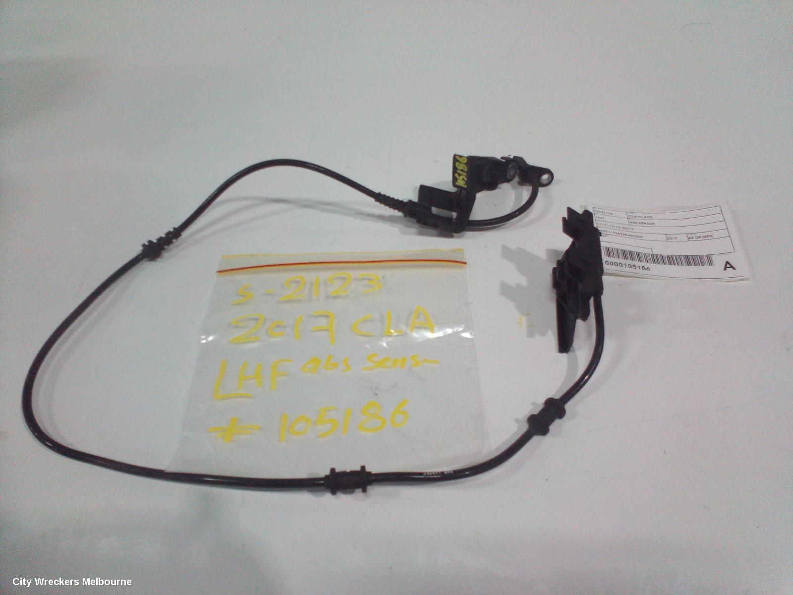 MERCEDES CLA CLASS 2017 Abs Sensor