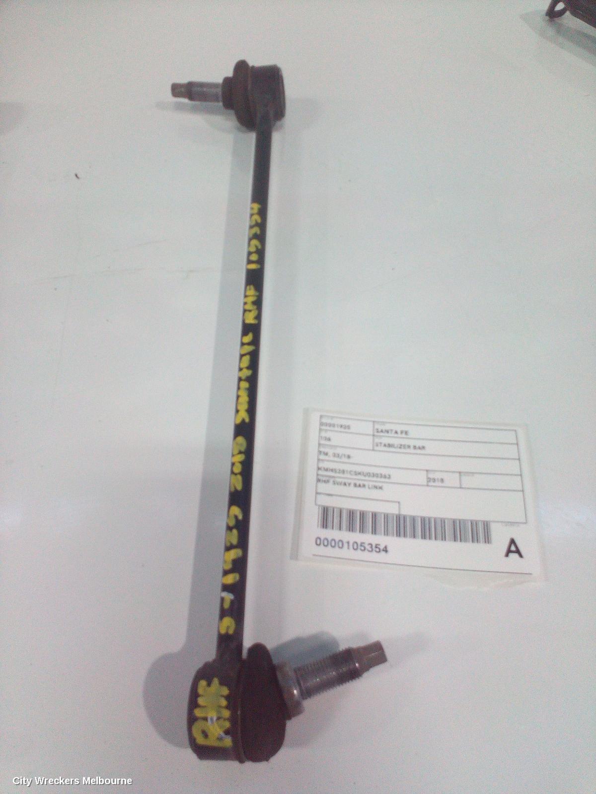 HYUNDAI SANTA FE 2018 Stabiliser Bar