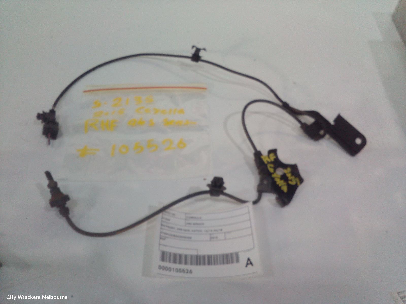 TOYOTA COROLLA 2015 Abs Sensor