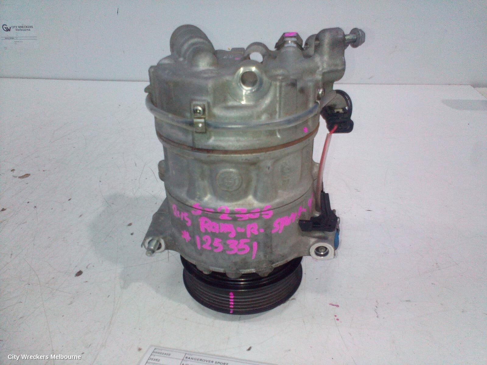 LAND ROVER RANGEROVER SPORT 2015 A/C Compressor