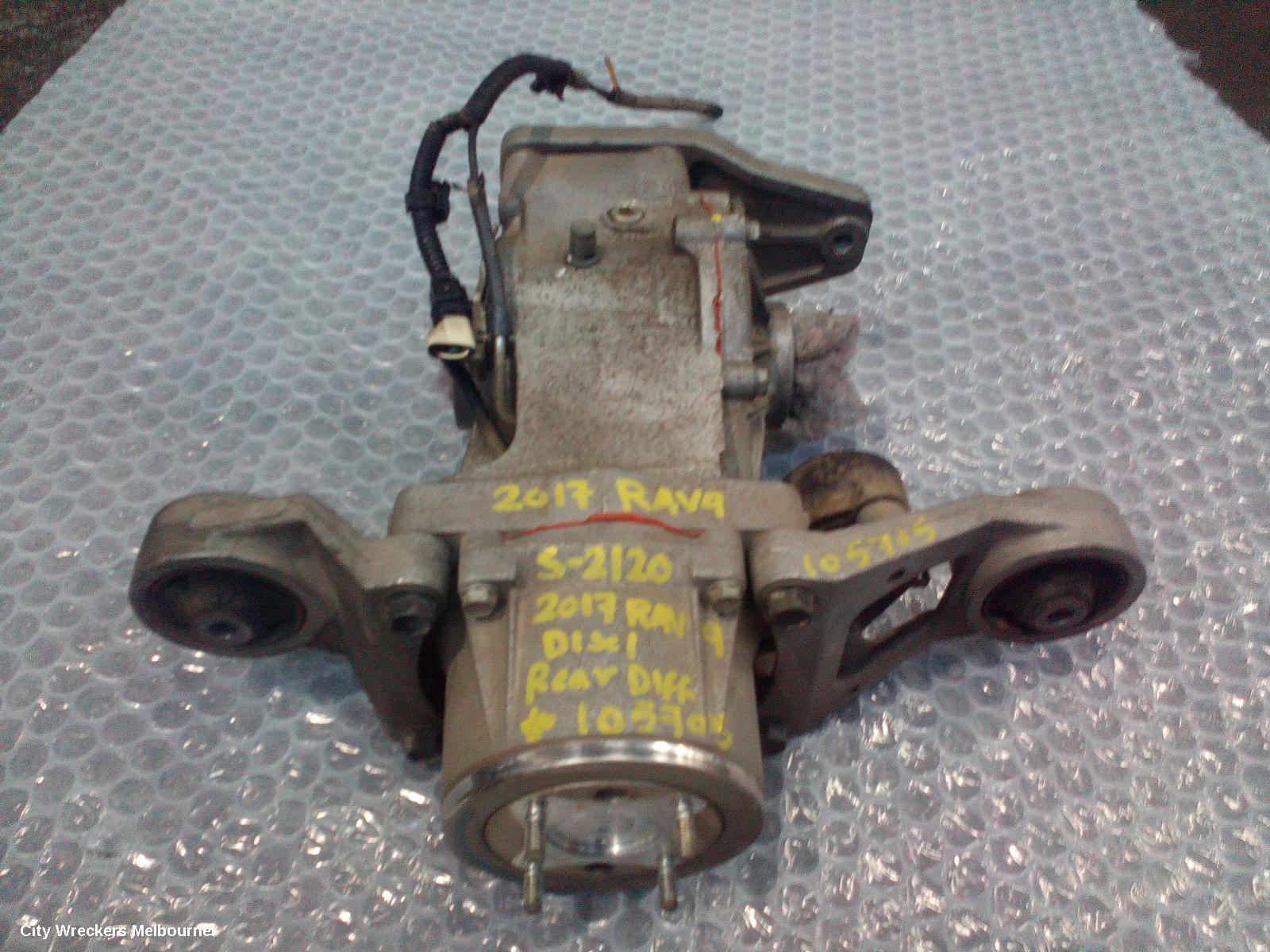 TOYOTA RAV4 2017 Differential Centre