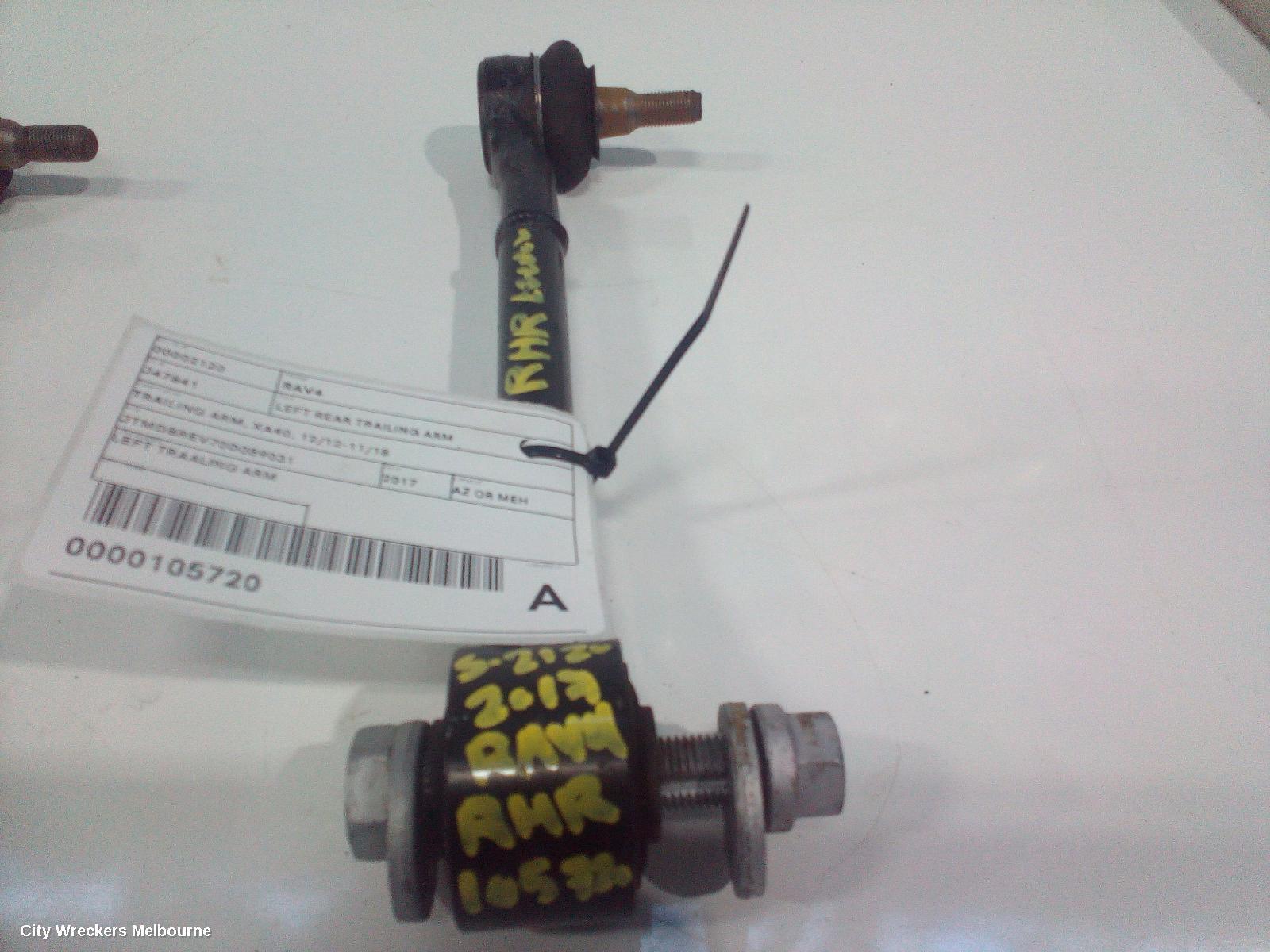 TOYOTA RAV4 2017 Left Rear Trailing Arm