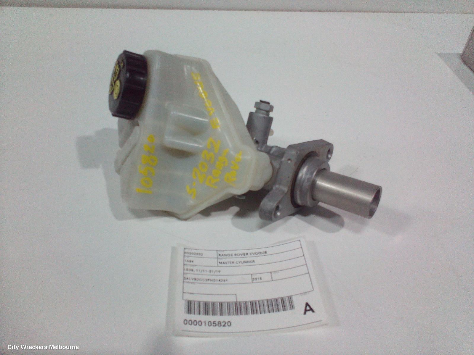 LAND ROVER RANGEROVER EVOQUE 2015 Master Cylinder