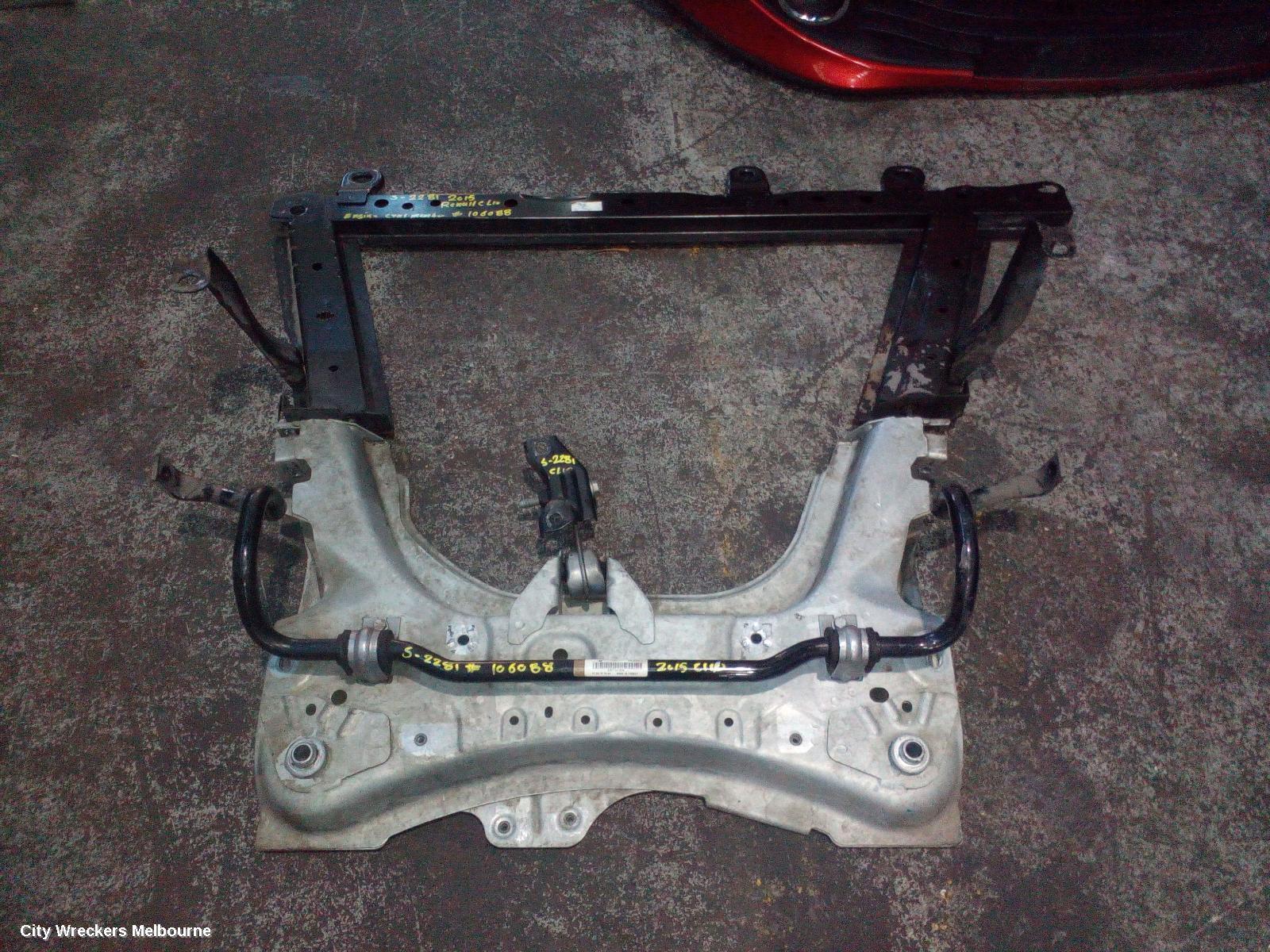 RENAULT CLIO 2015 Frt Xmember/Cradle