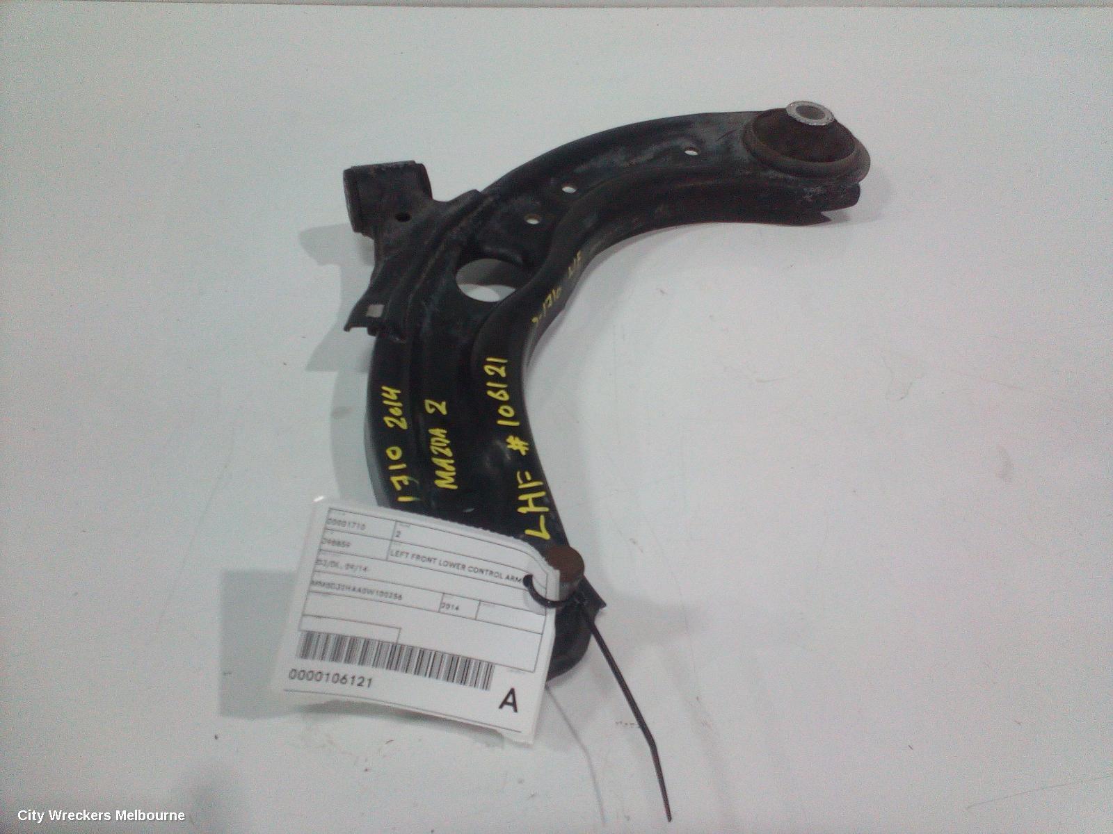 MAZDA 2 2014 Left Front Lower Control Arm