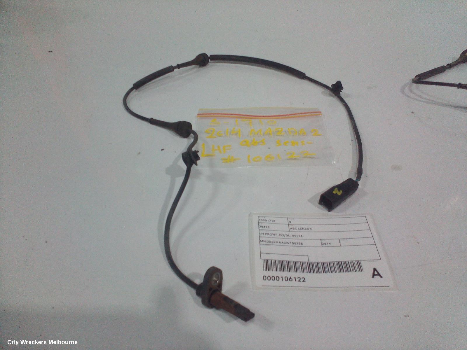 MAZDA 2 2014 Abs Sensor