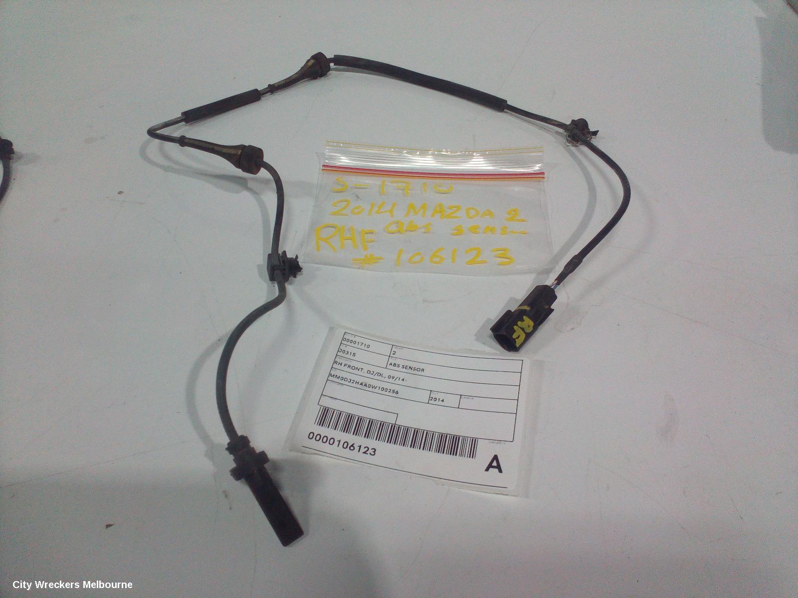 MAZDA 2 2014 Abs Sensor