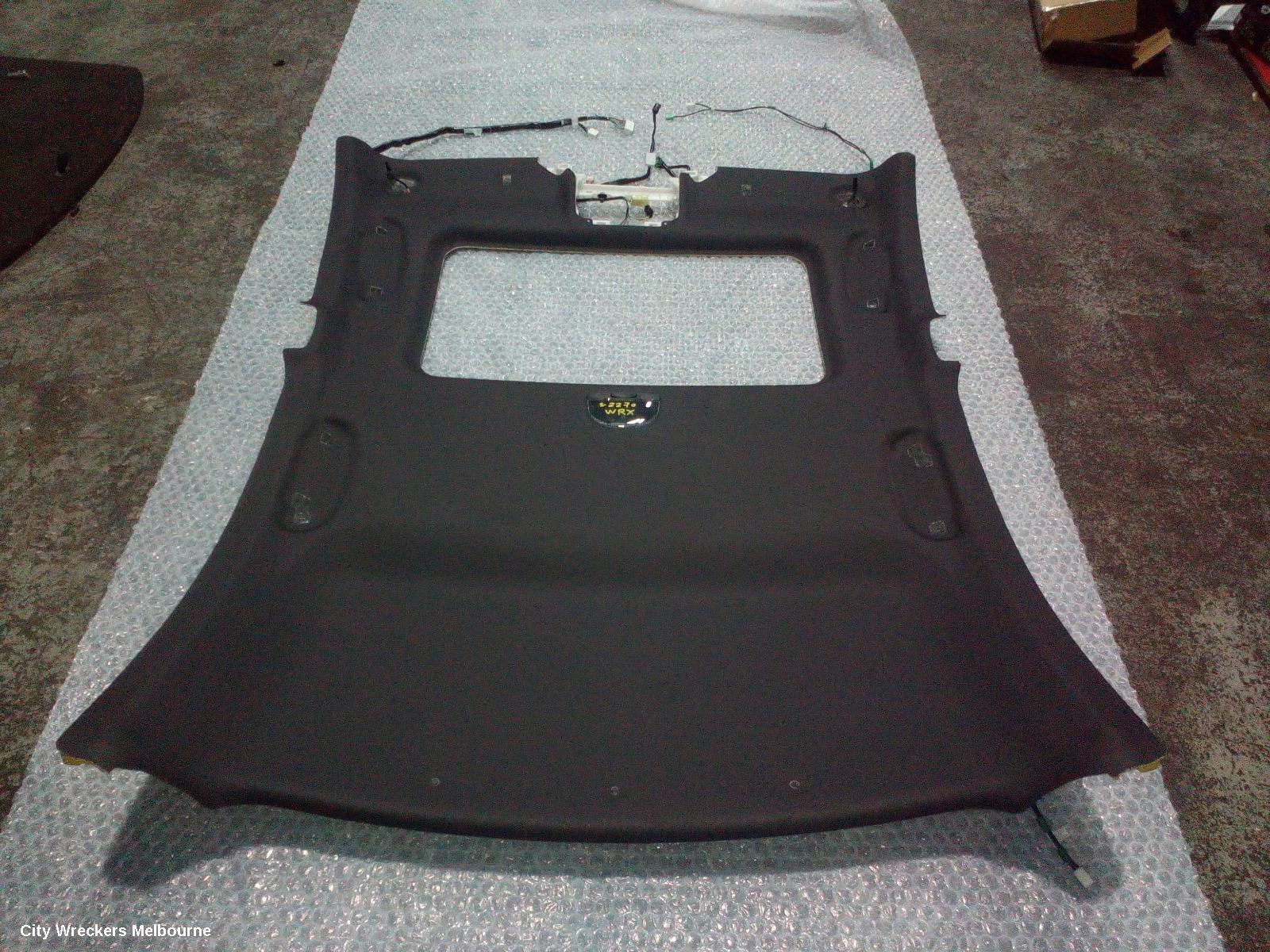 SUBARU WRX 2019 Hoodlining