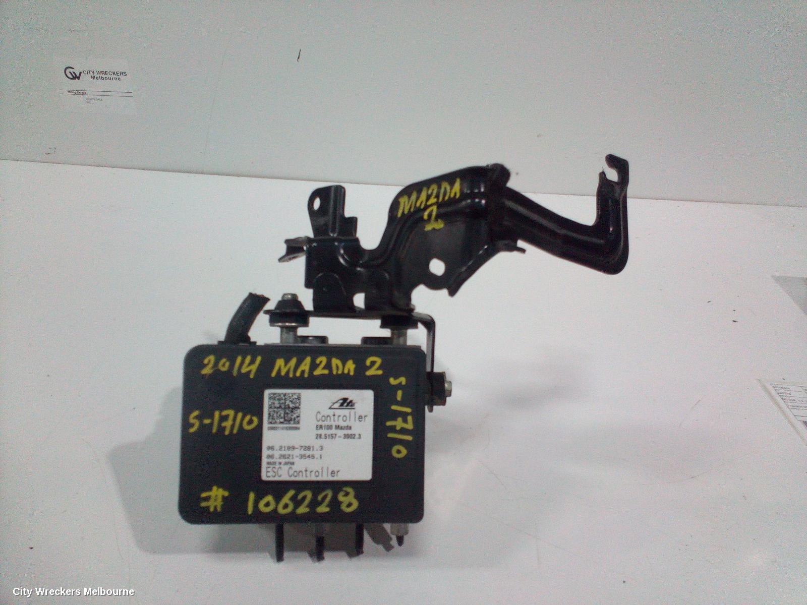 MAZDA 2 2014 Abs Pump/Modulator
