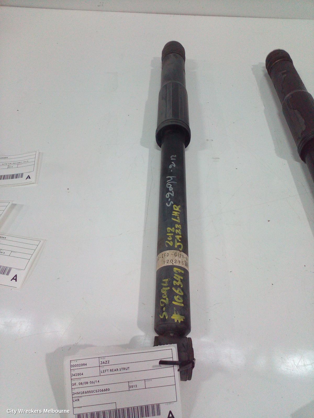 HONDA JAZZ 2012 Left Rear Strut