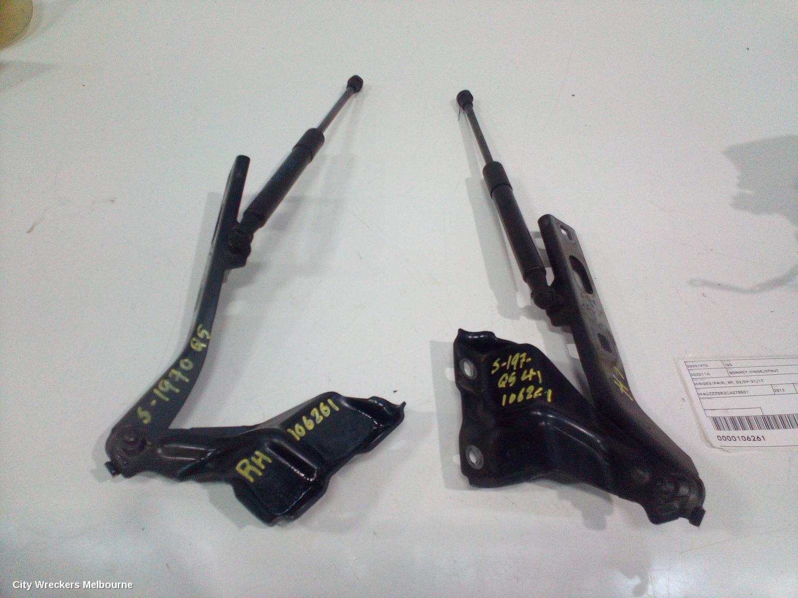 AUDI Q5 2012 Bonnet Hinge/Strut