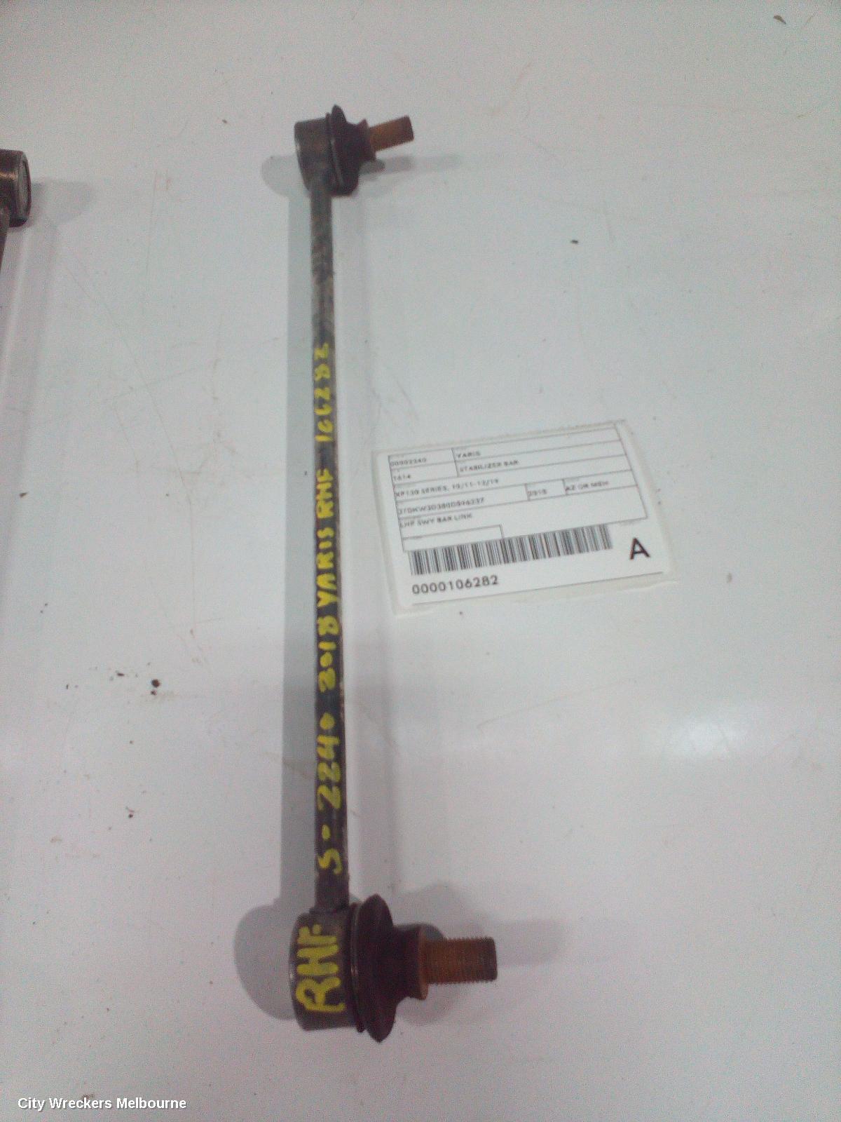 TOYOTA YARIS 2018 Stabiliser Bar