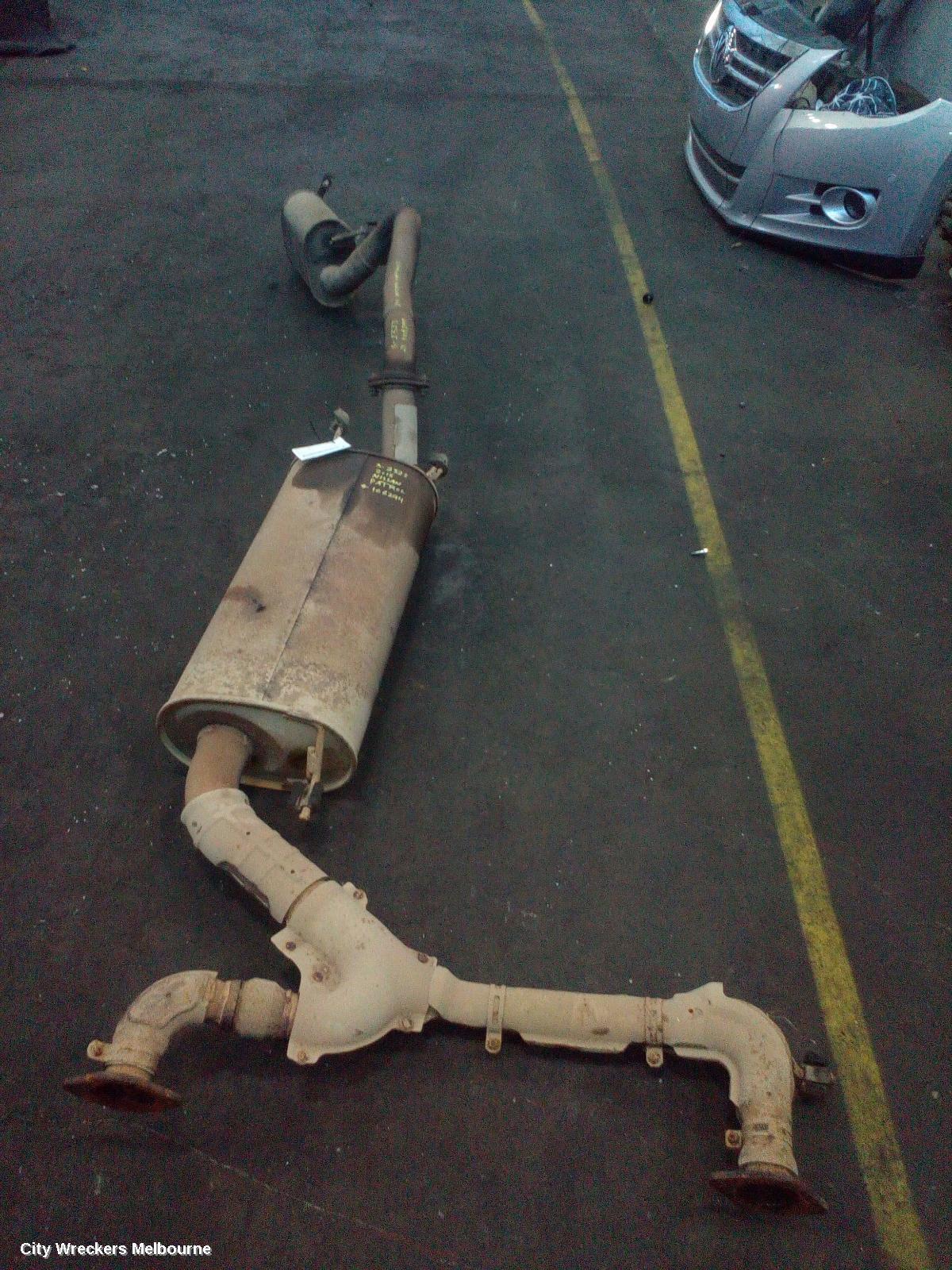 NISSAN PATROL 2015 Exhaust System