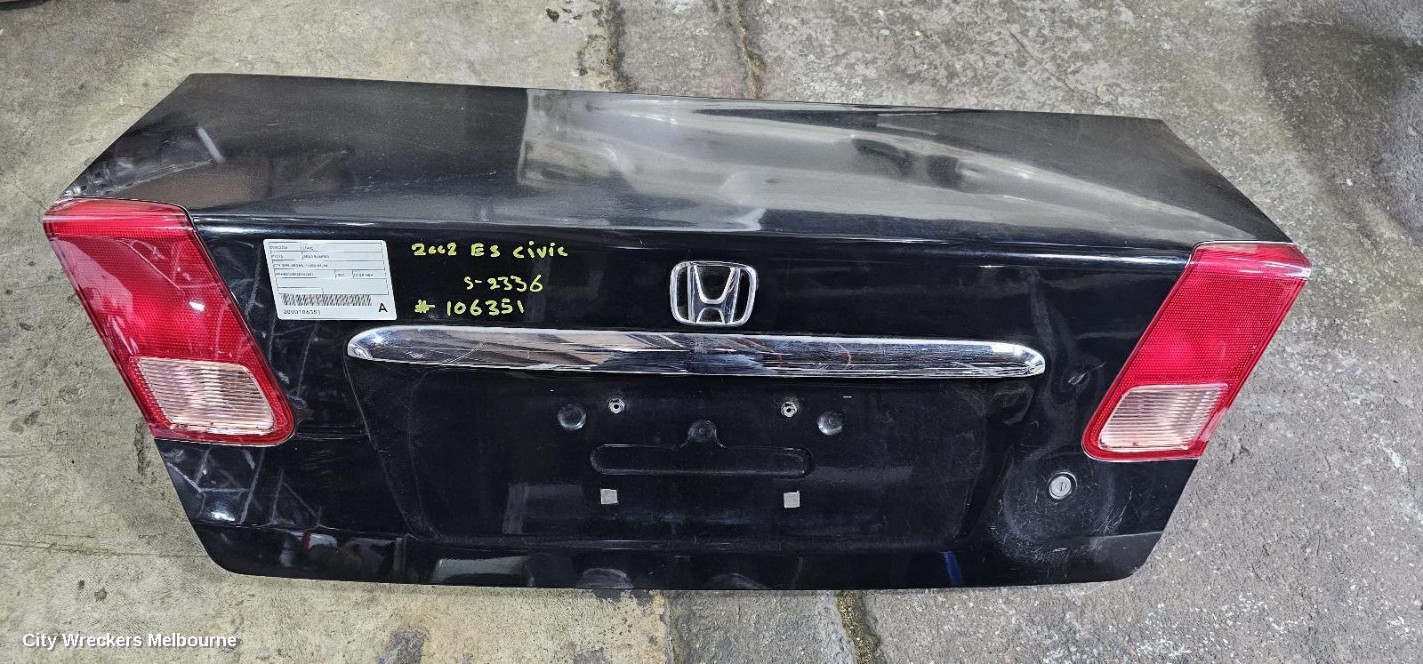 HONDA CIVIC 2002 Bootlid/Tailgate