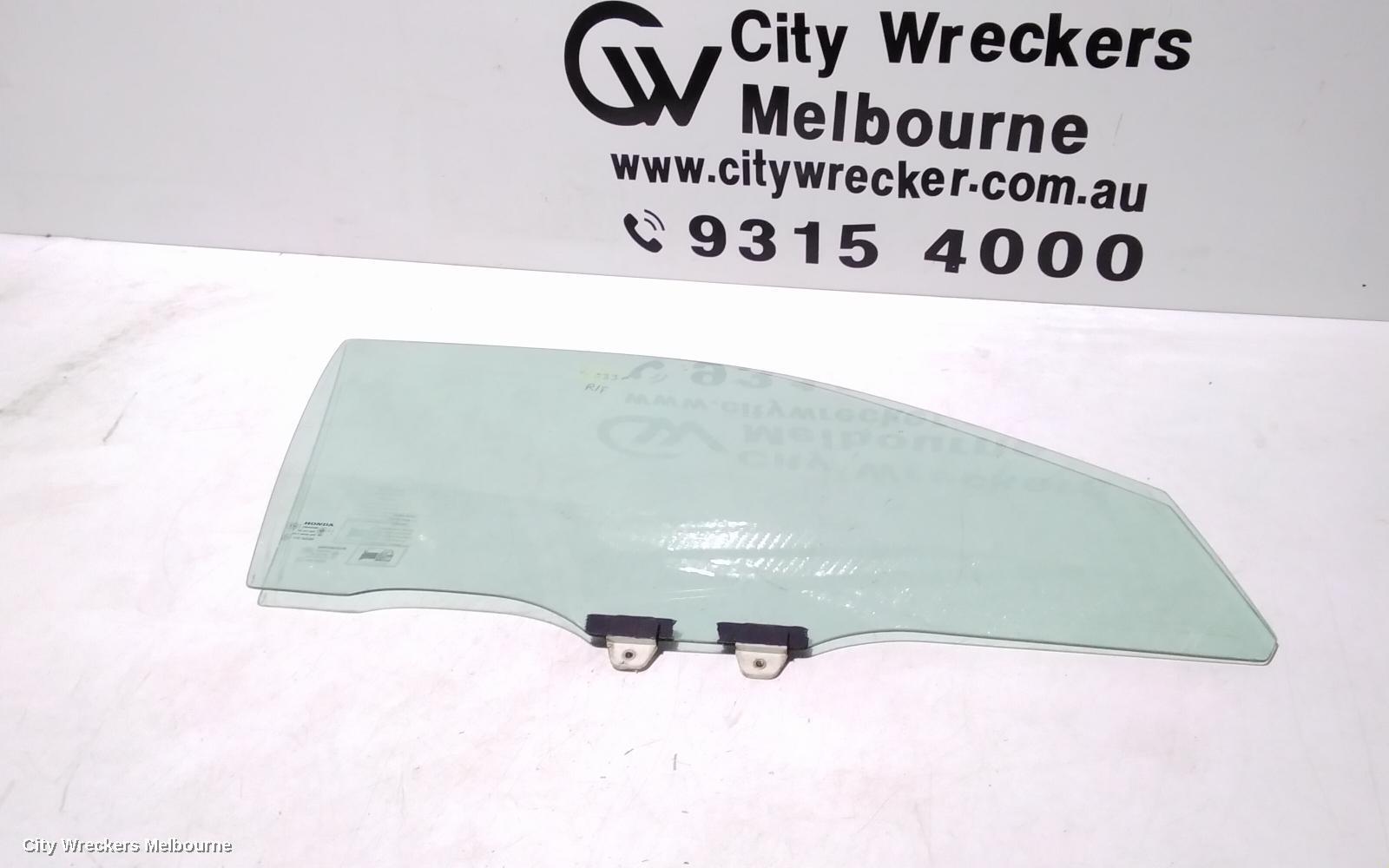 HONDA CIVIC 2002 Right Front Door Window
