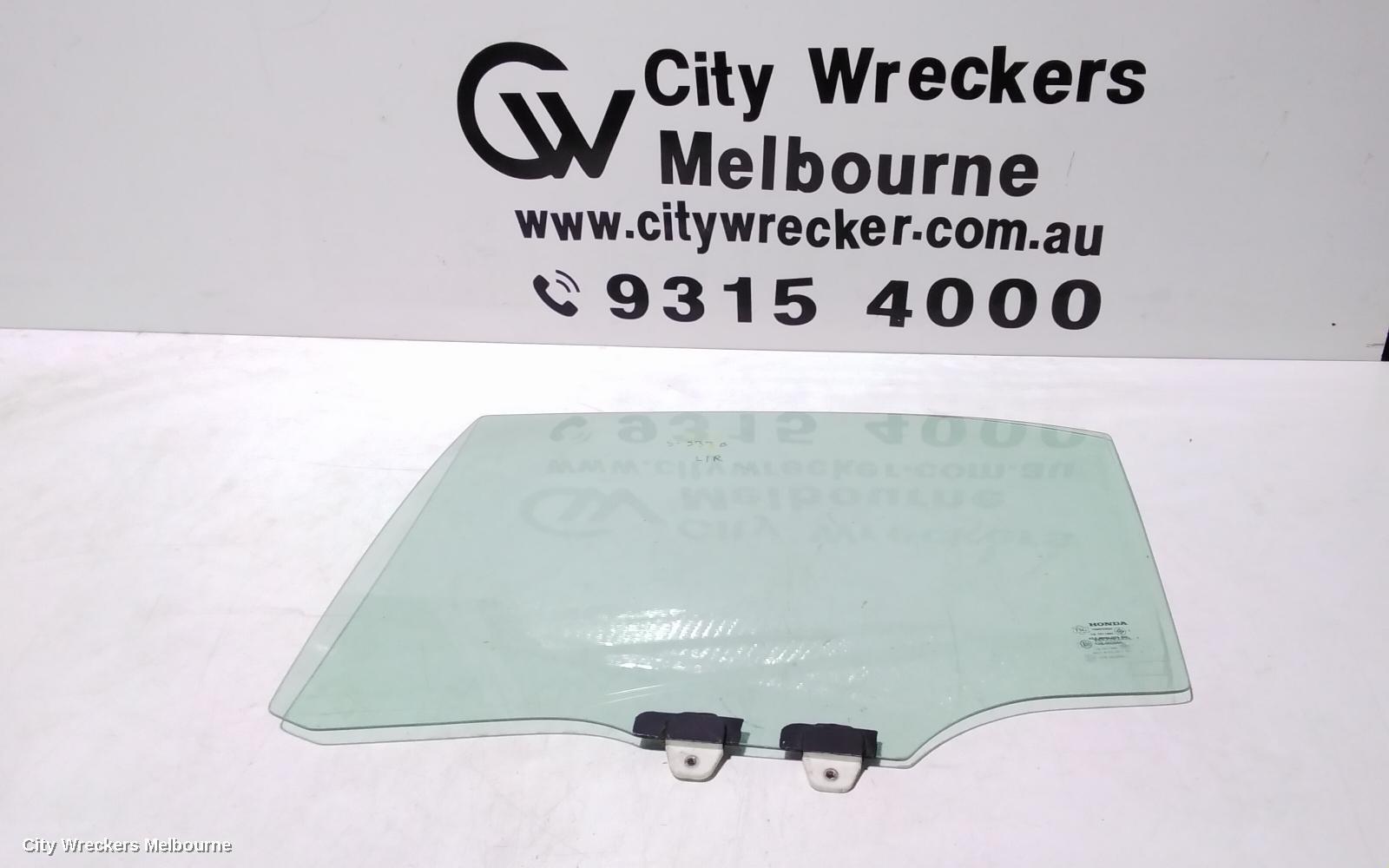 HONDA CIVIC 2002 Left Rear Door Window