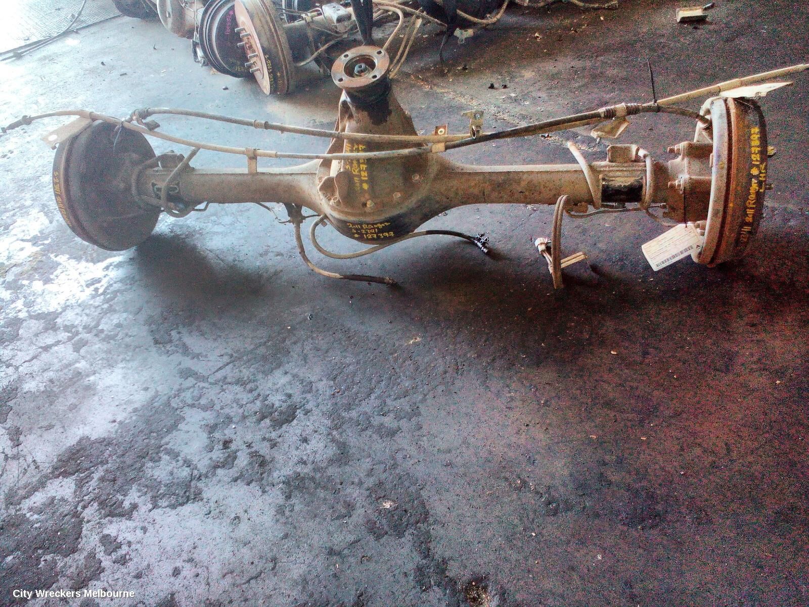 HOLDEN COLORADO 2011 Rear Diff Assembly