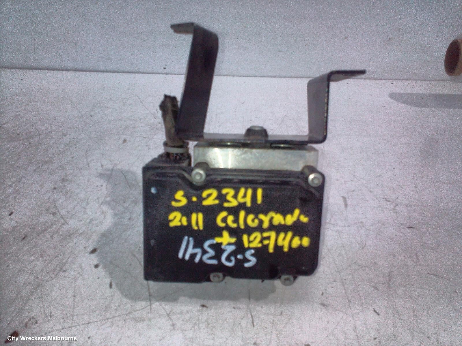HOLDEN COLORADO 2011 Abs Pump/Modulator