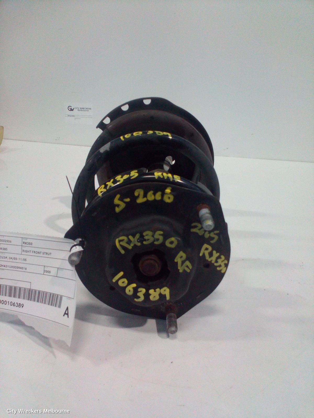 LEXUS RX SERIES 2005 Right Front Strut
