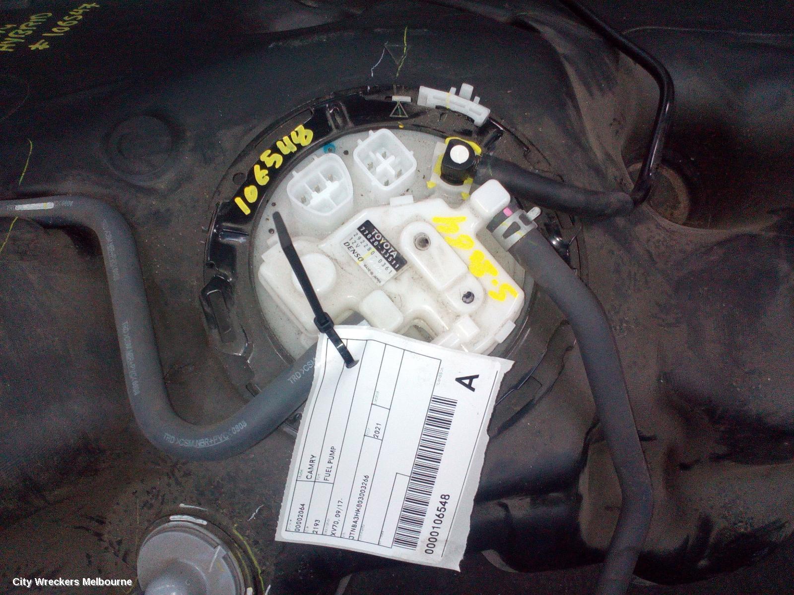 TOYOTA CAMRY 2021 Fuel Pump