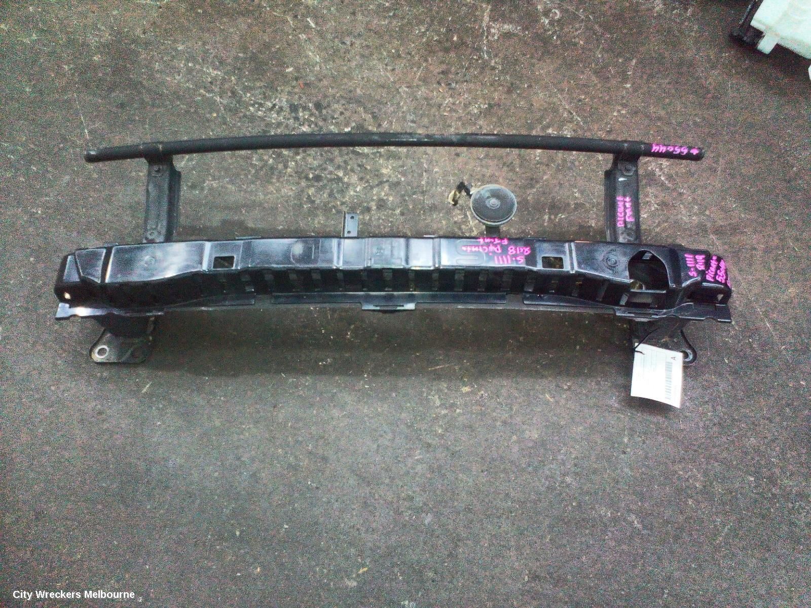 KIA PICANTO 2019 F/Bar Reinforc/Brack