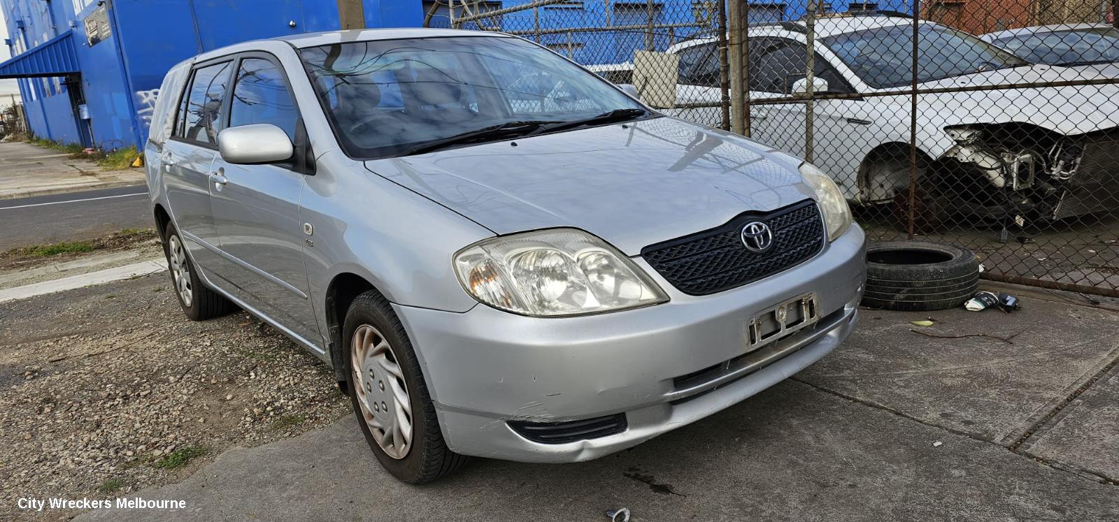 TOYOTA COROLLA 2002 Catalytic Converter