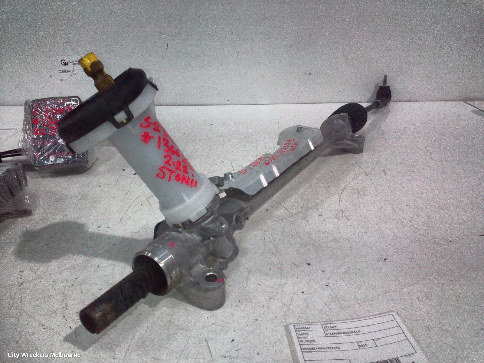 KIA STONIC 2022 Steering Box/Rack