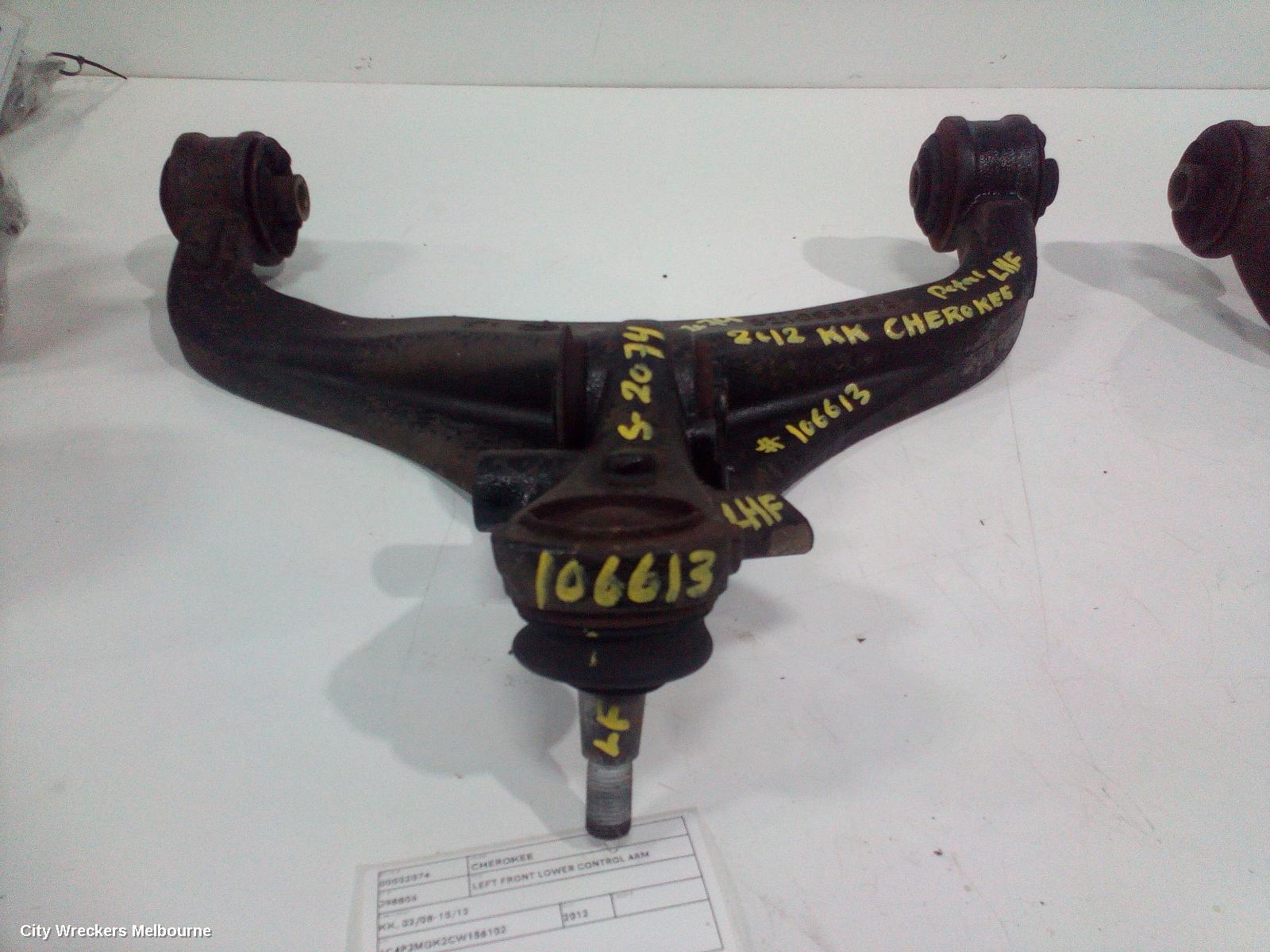 JEEP CHEROKEE 2012 Left Front Lower Control Arm