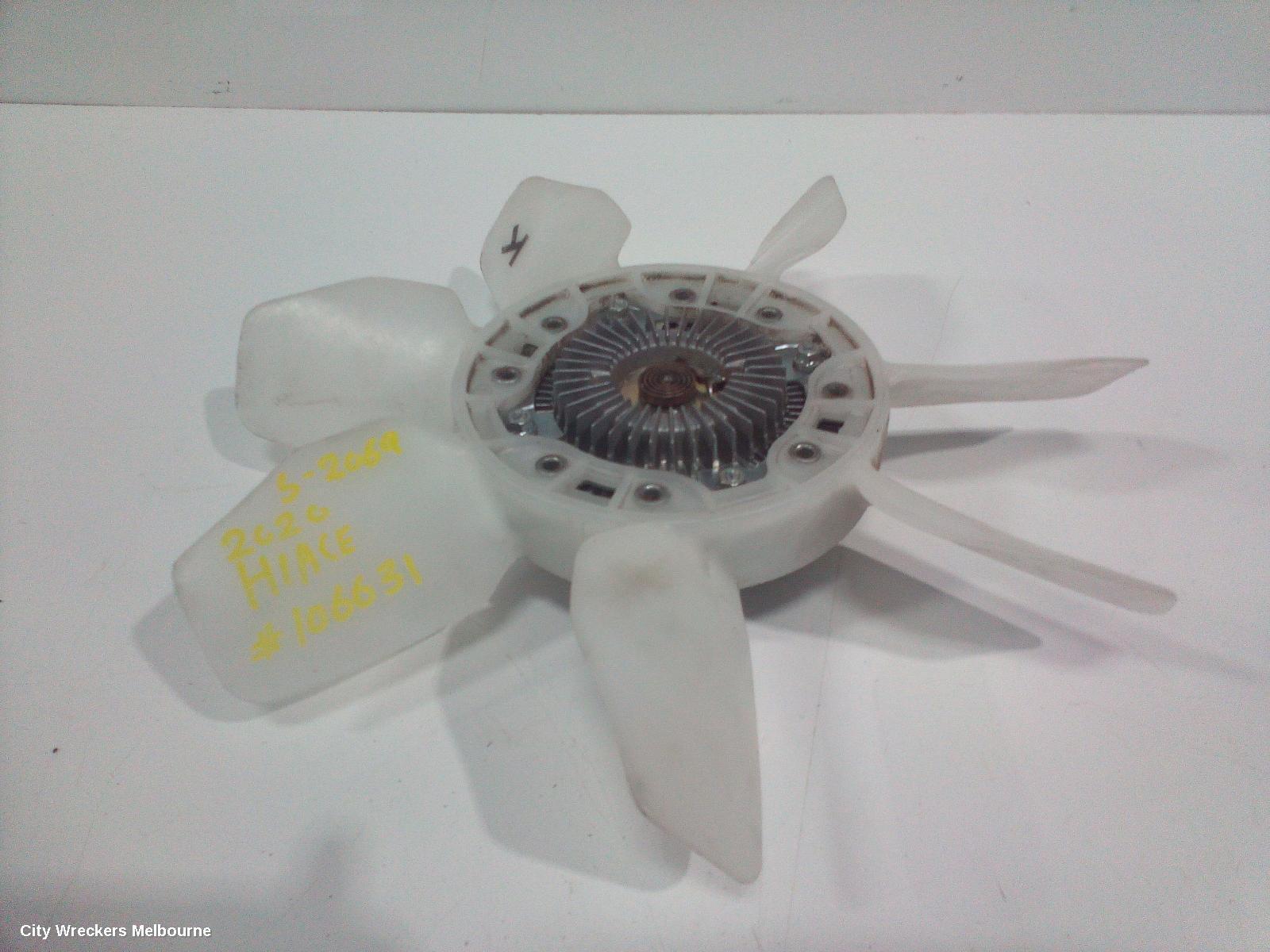 TOYOTA HIACE 2020 Fan