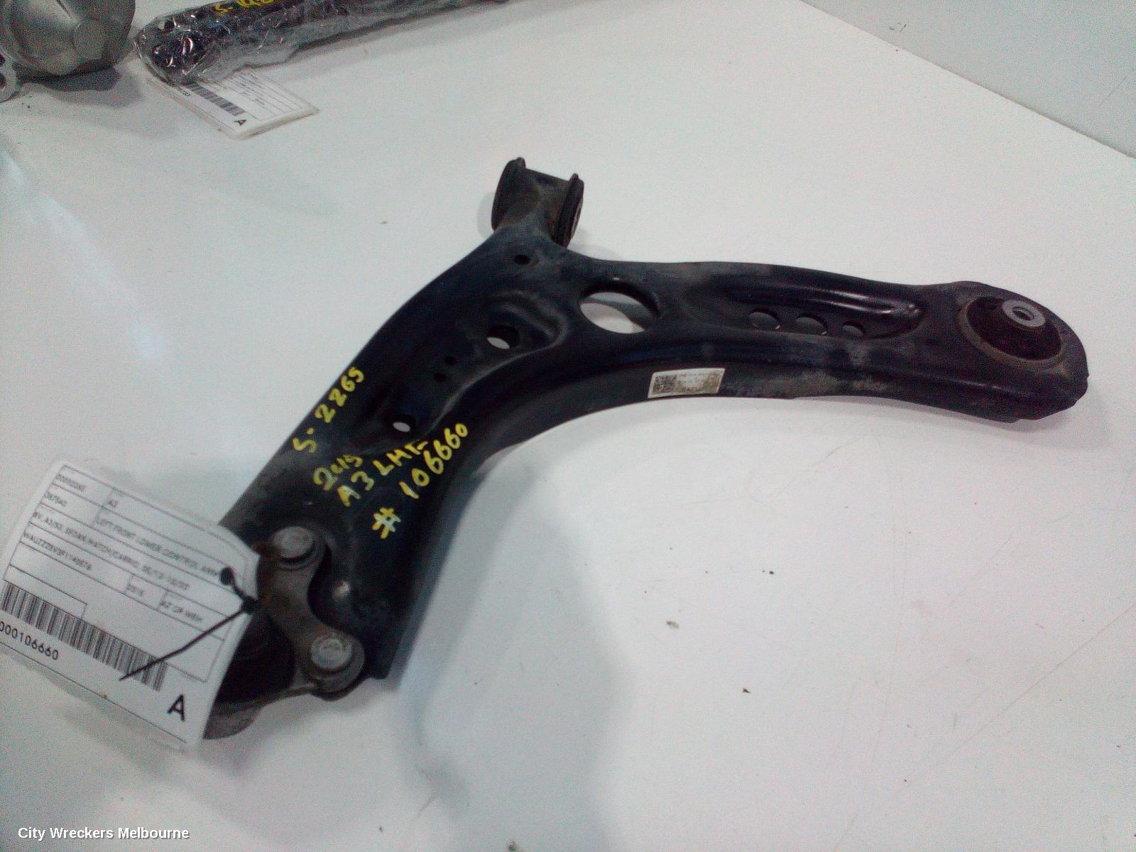 AUDI A3 2015 Left Front Lower Control Arm