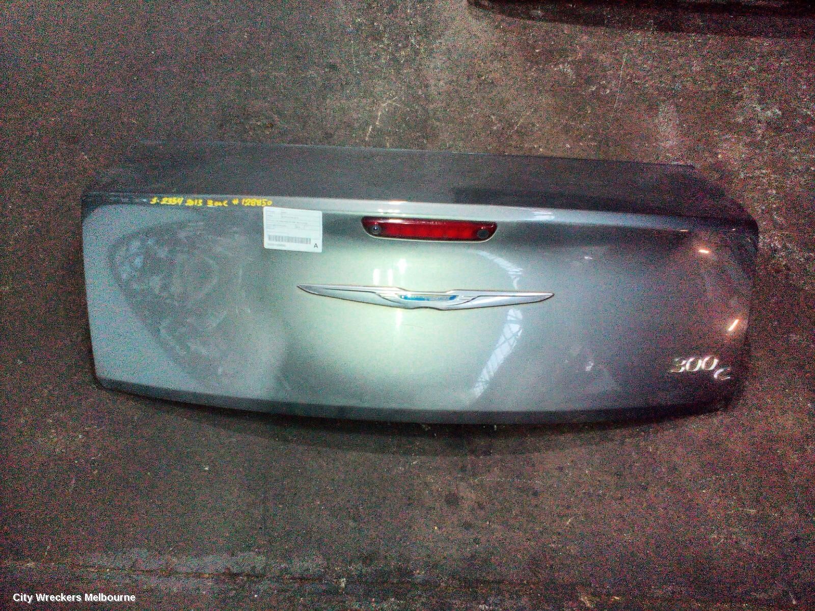 CHRYSLER 300C 2013 Bootlid/Tailgate