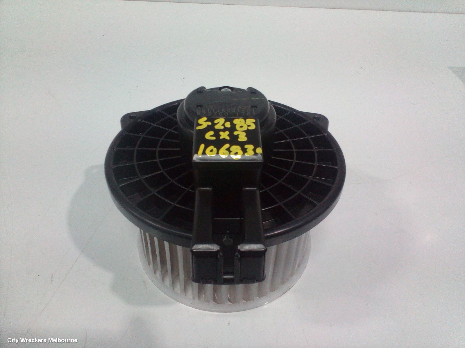 MAZDA CX3 2021 Heater Fan Motor
