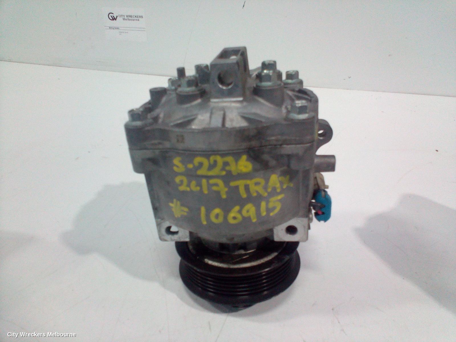 HOLDEN TRAX 2017 A/C Compressor