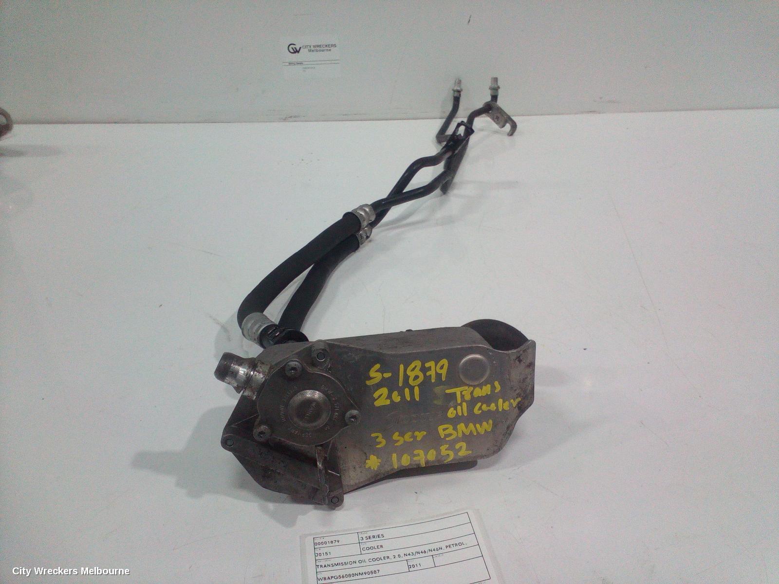 BMW 3 SERIES 2011 Cooler