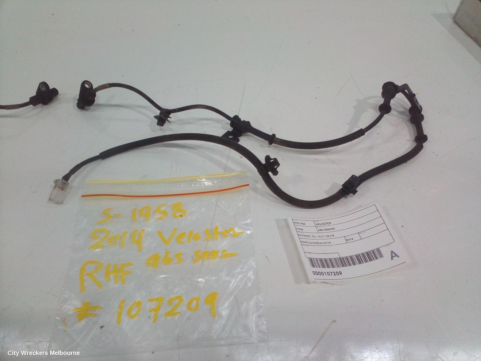 HYUNDAI VELOSTER 2014 Abs Sensor