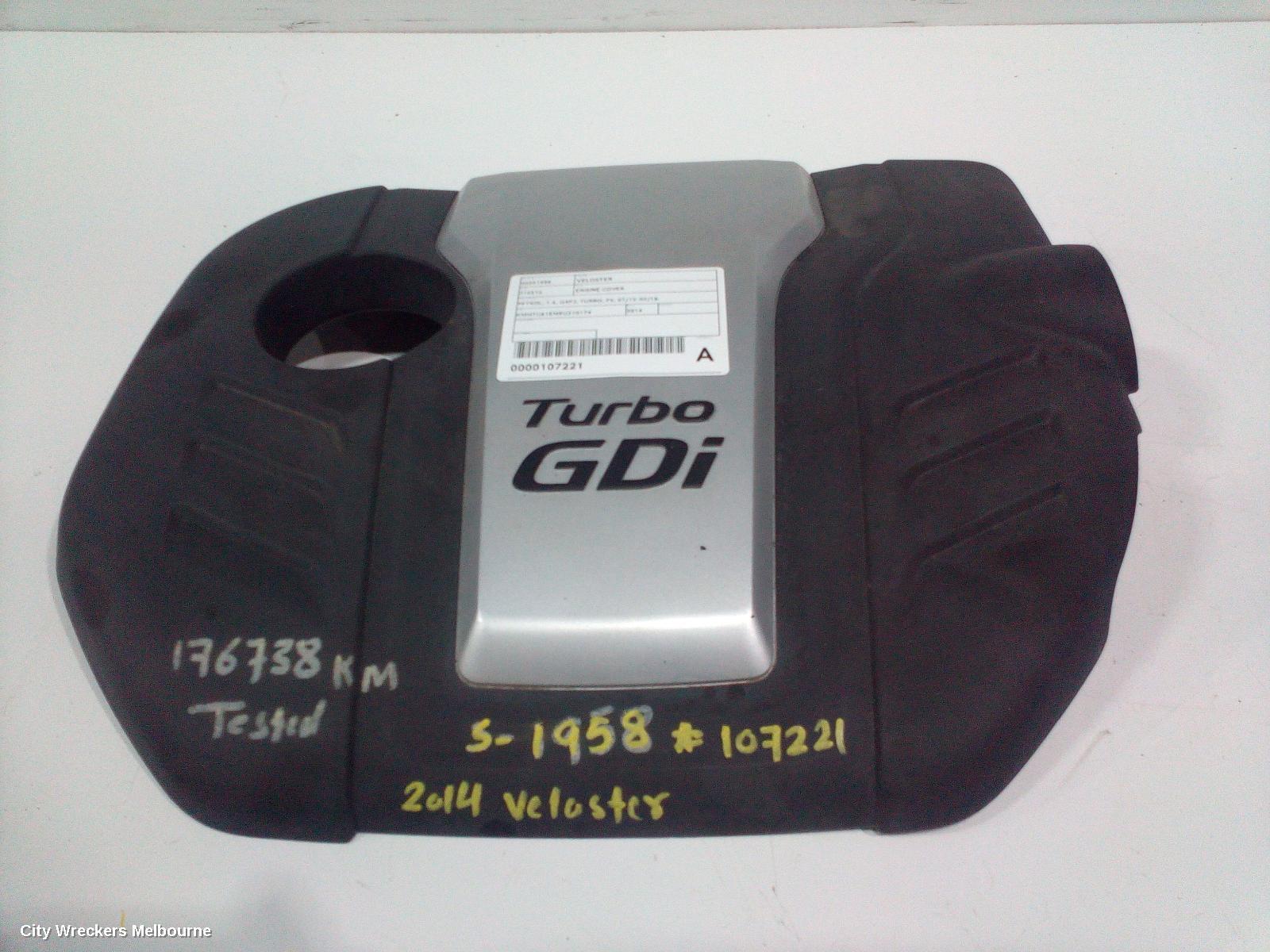 HYUNDAI VELOSTER 2014 Engine Cover