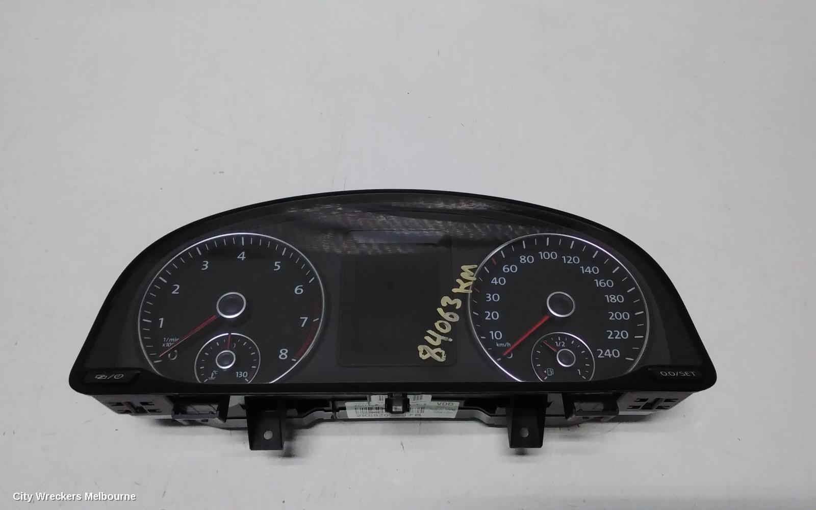 VOLKSWAGEN CADDY 2016 Instrument Cluster