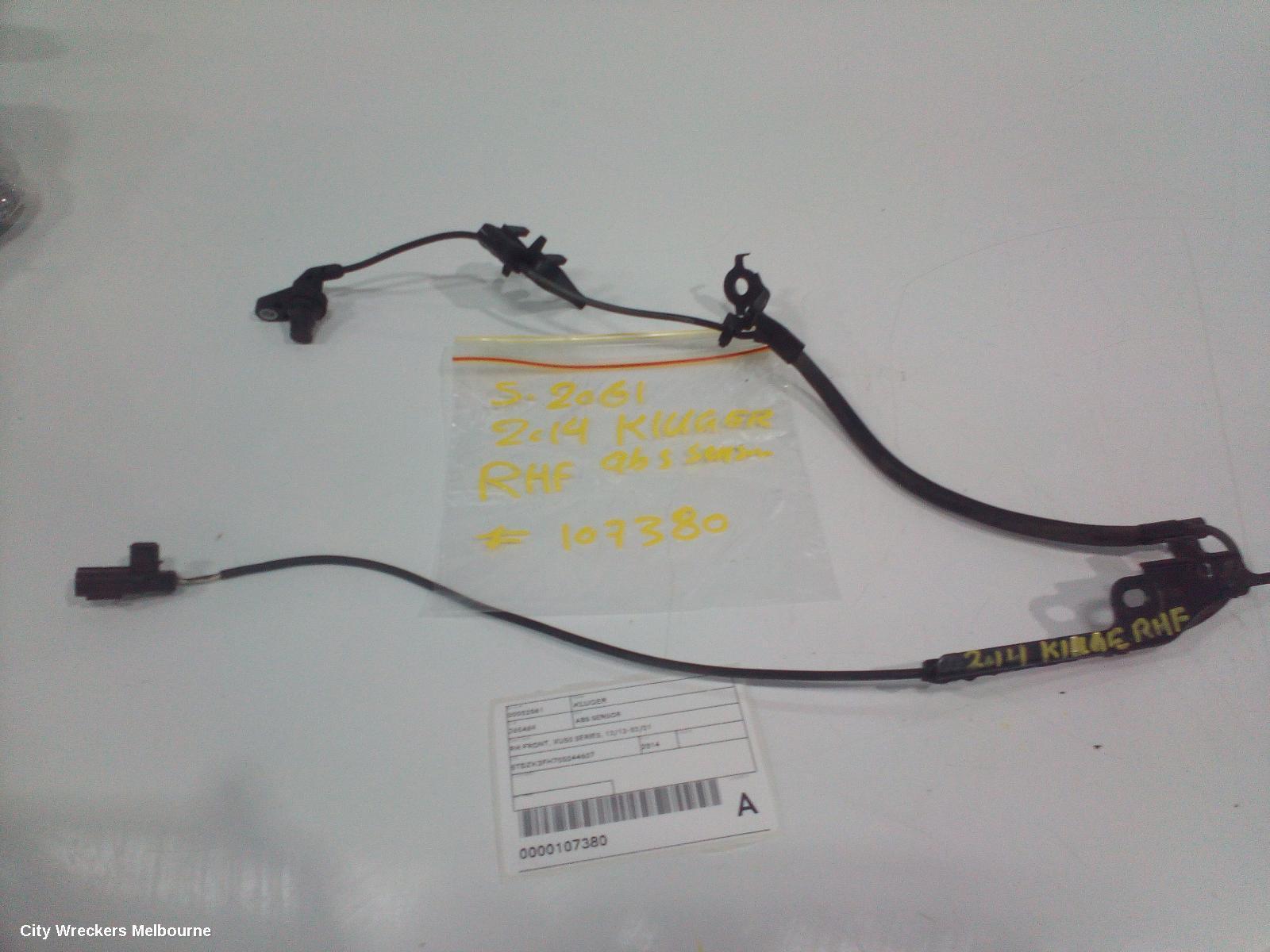 TOYOTA KLUGER 2014 Abs Sensor