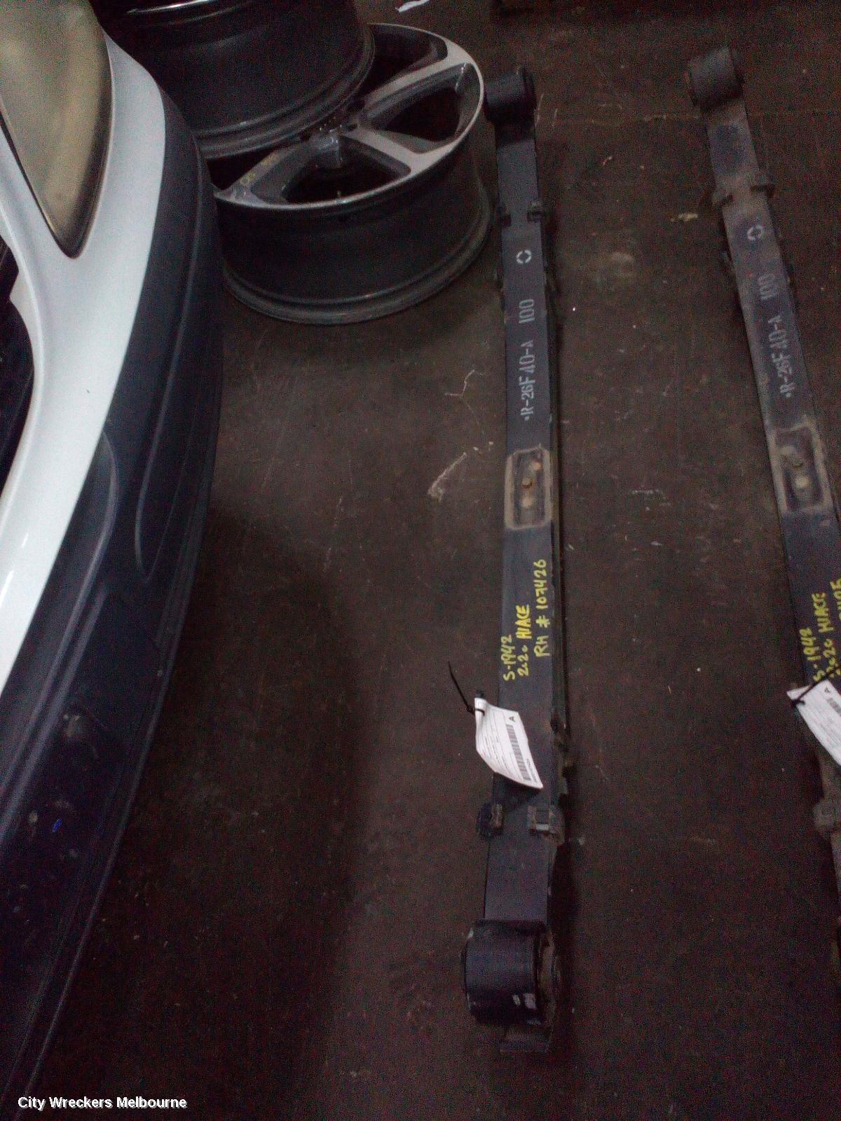 TOYOTA HIACE 2020 Rear Leaf Spring