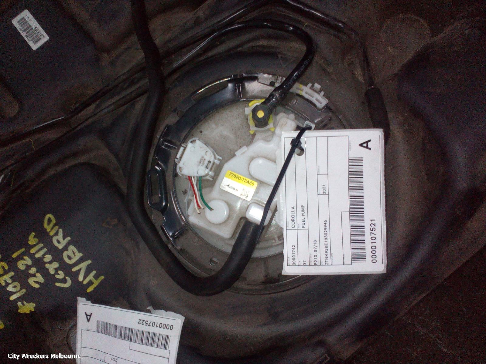 TOYOTA COROLLA 2021 Fuel Pump