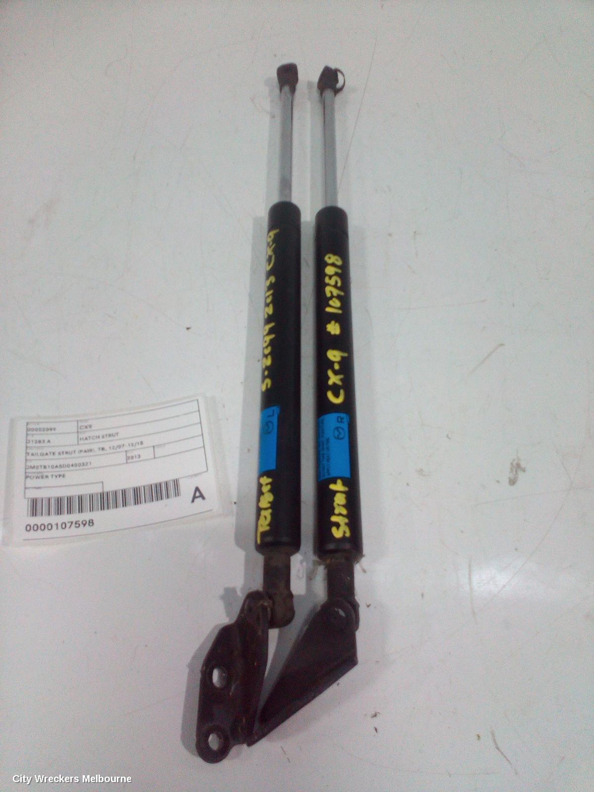 MAZDA CX9 2013 Hatch Strut