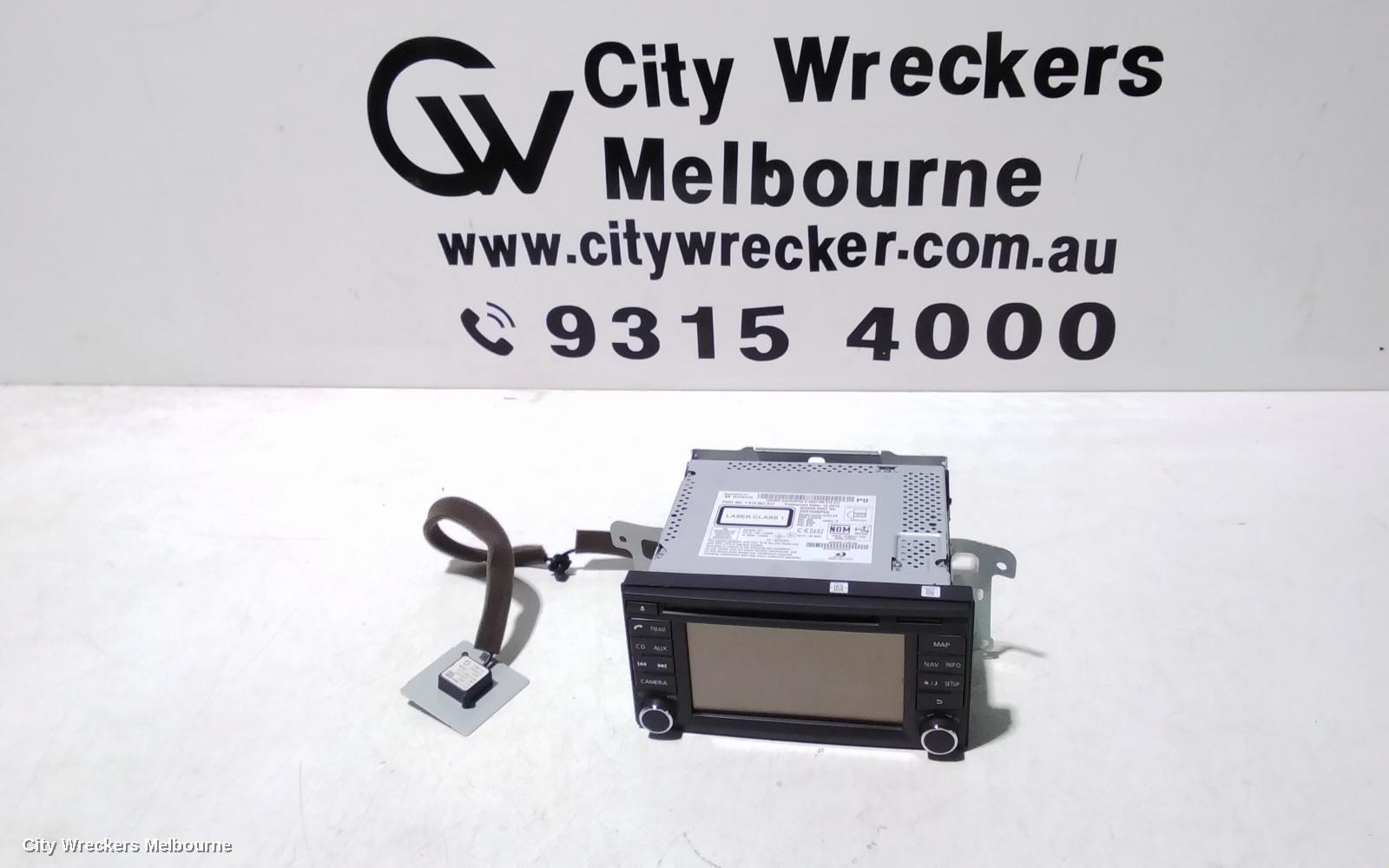 NISSAN PULSAR 2013 Radio/Cd/Dvd/Sat/Tv